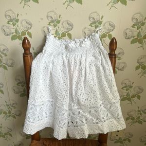 Temptation Positano Lined lace cotton short